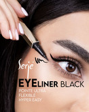 خط چشم ماژیکی سرژه،رنگ مشکی،حجم ۱میل