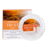 صابون روغن شترمرغ تراست پروفشنال ،جوانسازمناسب انواع مختلف پوست،وزن۷۵گرم