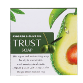صابون آووکادو و زیتون تراست پروفشنال مناسب پوست خشک تا نرمال ،وزن ۷۵گرم