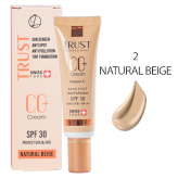 سی سی کرم پلاس تراست پروفشنال ،حجم ۳۰میل ،شماره۲-بژ طبیعی ،۲۰۲۴