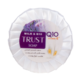 صابون شیر وکیوتن تراست،لیفت کننده مناسب انواع مختلف پوست ،وزن۷۵گرم