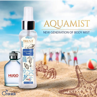 بادی میست (خوشبو کننده بدن) مردانه تراست،مدلAquamist،حجم۱۰۰میل