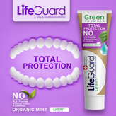 خمیر دندان گیاهی برند لایف گارد ،مدل توتال،فاقد فلوراید،حجم ۱۰۰گرم