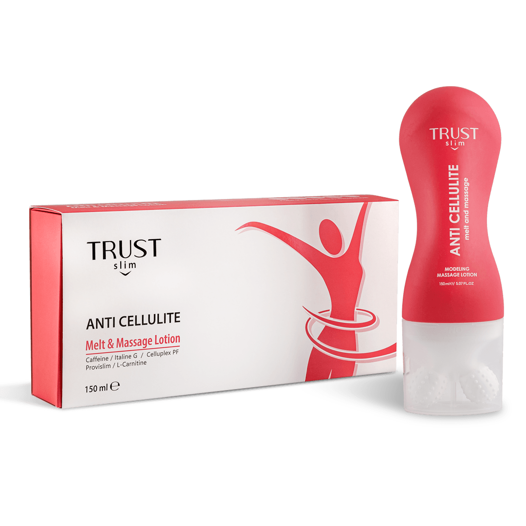 لوسیون آنتی سلولیت تراست اسلیم،مناسب انواع مختلف پوست ،حجم۱۵۰میل