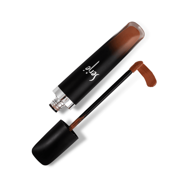رژ لب مایع مخملی مات سرژه،فاقد سرب، کد 104 (Brownish Nude)نود قهوهای روشن ،حجم10میل