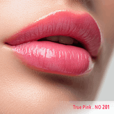 رژ لب مایع ابریشمی ساتین سرژه کد 201 (True Pink)،نود صورتی با برق ملایم ،حجم ۱۰میل