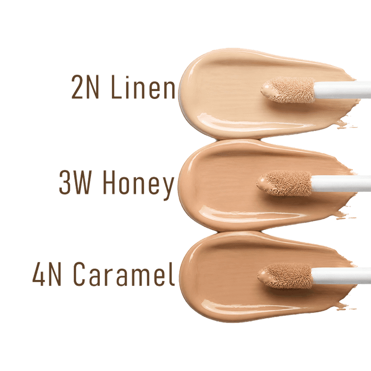 کانسیلر۴N Caramel تراست پرو،حجم ۹میل،تناژ خنثی و تیره،کرمپودر وضد آفتاب مخصوص دور چشم،spf30